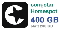 congstar Homespot 400 GB Tarif